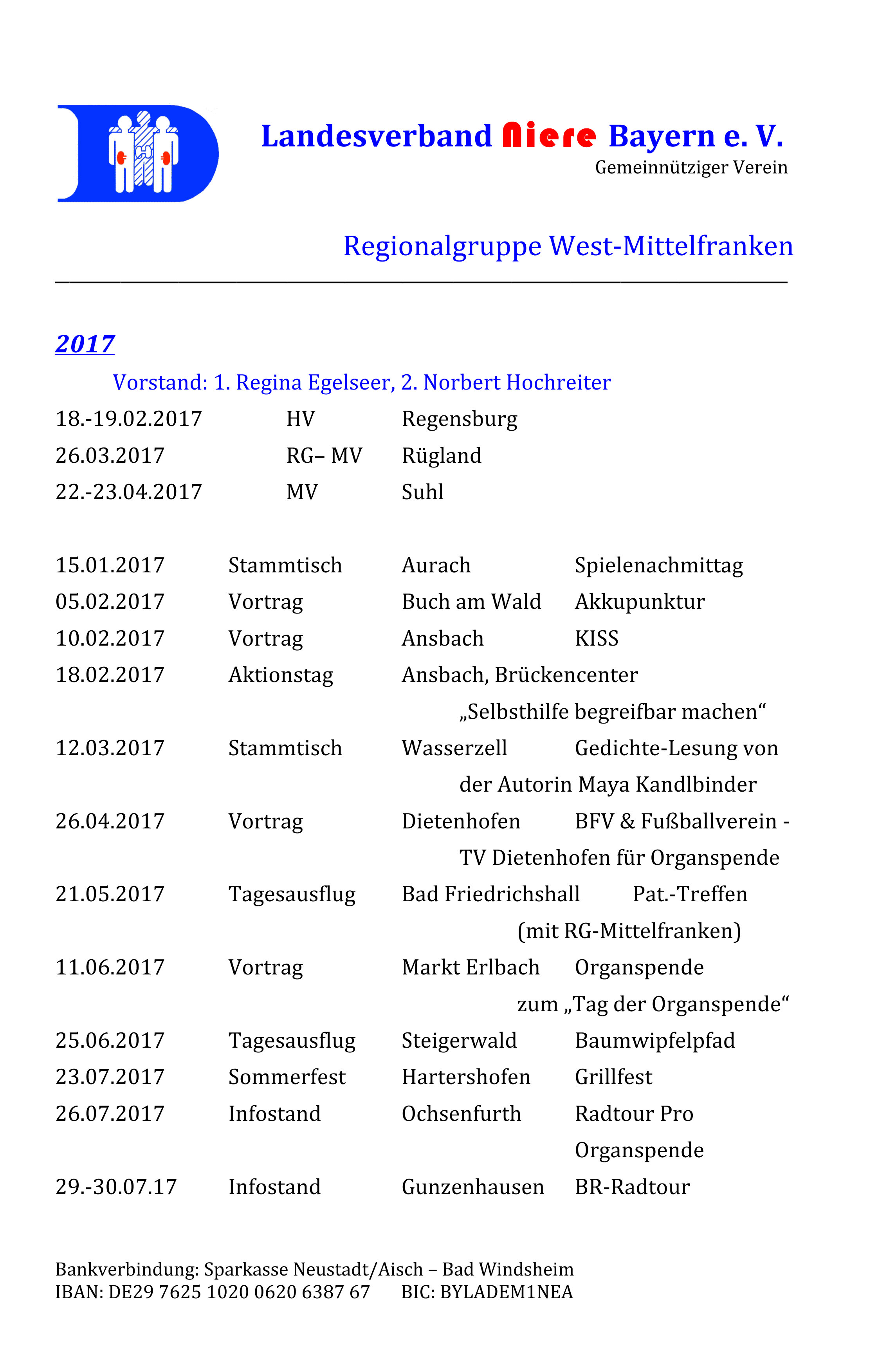 Chronik RG West-Mittelfranken